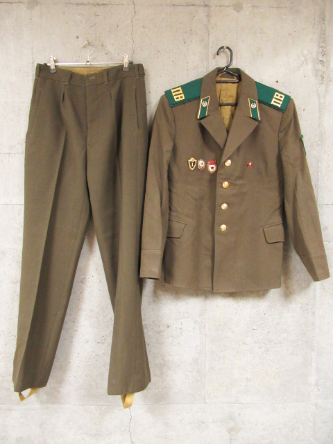 実物 ソ連軍 ソビエト連邦軍 ロシア軍 KGB国境警備隊 通常勤務用 制服